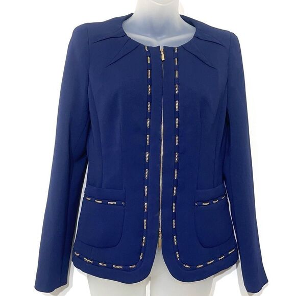 Luisa Spagnoli Italian luxury blazer coat jacket - Picture 1 of 16